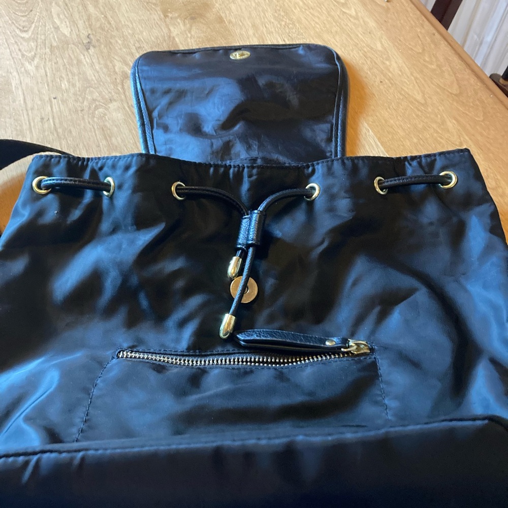 Women's Small Black Polyester Backpack - image 4